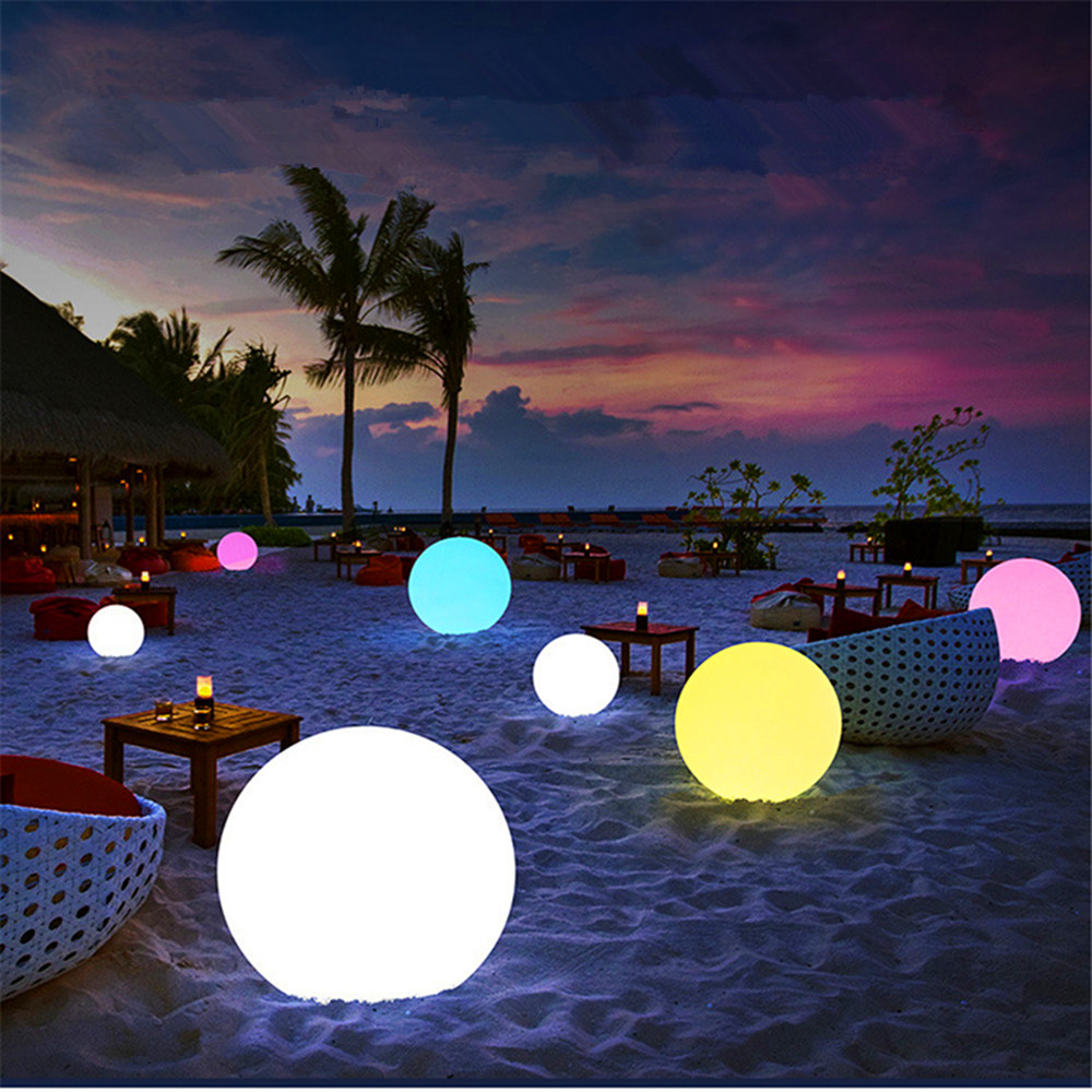 Kids Outdoor Ball - Rechargeable LED Glowing Ball Light for