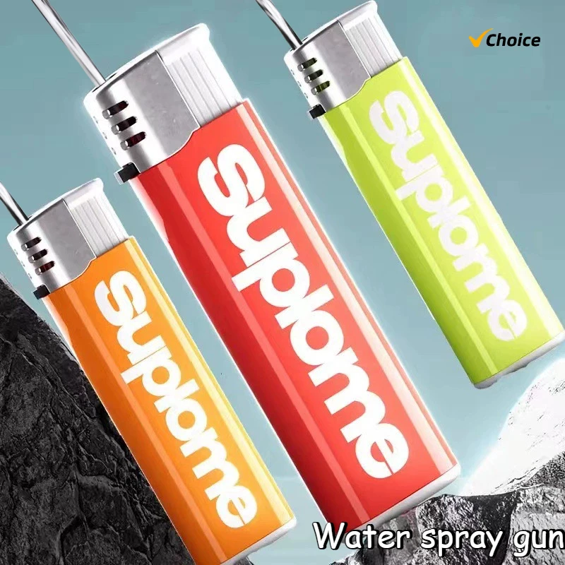 Kids Outdoor Water Toys - 12Pcs Lighter Shaped Water Spray Toy