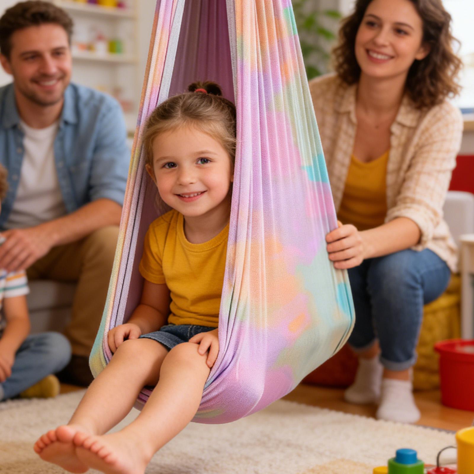 Kids Outdoor Swing Chair - Kids Swing Strong Load-Bearing Cuddle Chair