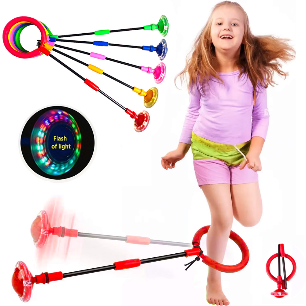 Kids Outdoor Yard Games - Flash Jumping Rope Ball Kids One