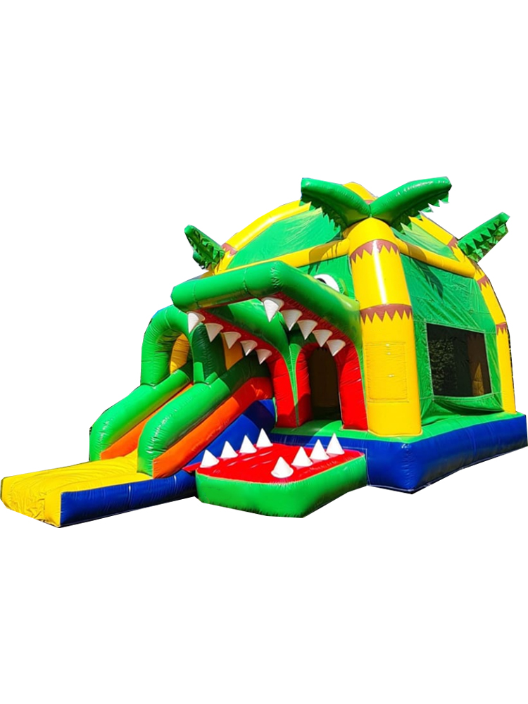 Kids Outdoor Jump House - Kids Crocodile Inflatable Bounce House Jumping
