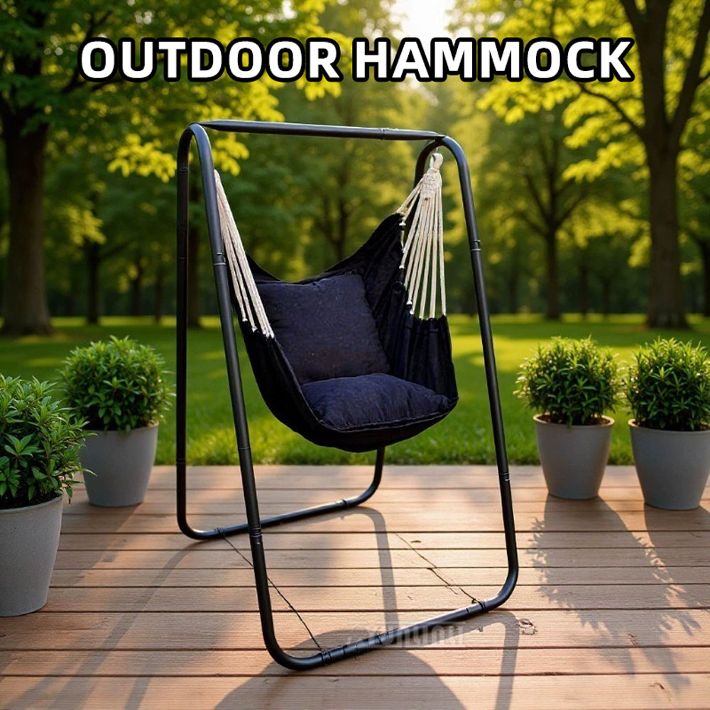 Kids Outdoor Swing Chair - Swing Stand Hammock Hanging Chair, Easy