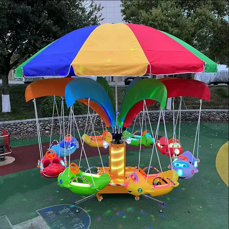 Kids Outdoor Swing Chair - 2026 Swing Chair Mini Merry Go