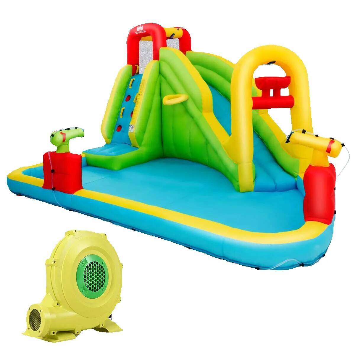 Kids Outdoor Jump House - Iatable Outdoor Splash Water Bounce House