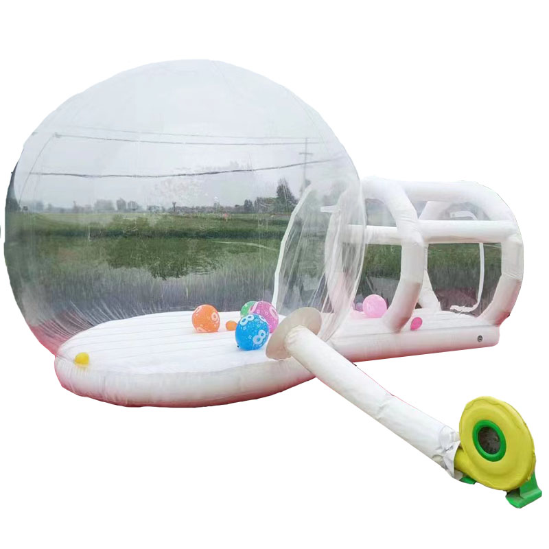 Kids Outdoor Jump House - Outdoor White PVC Inflatable Jump House