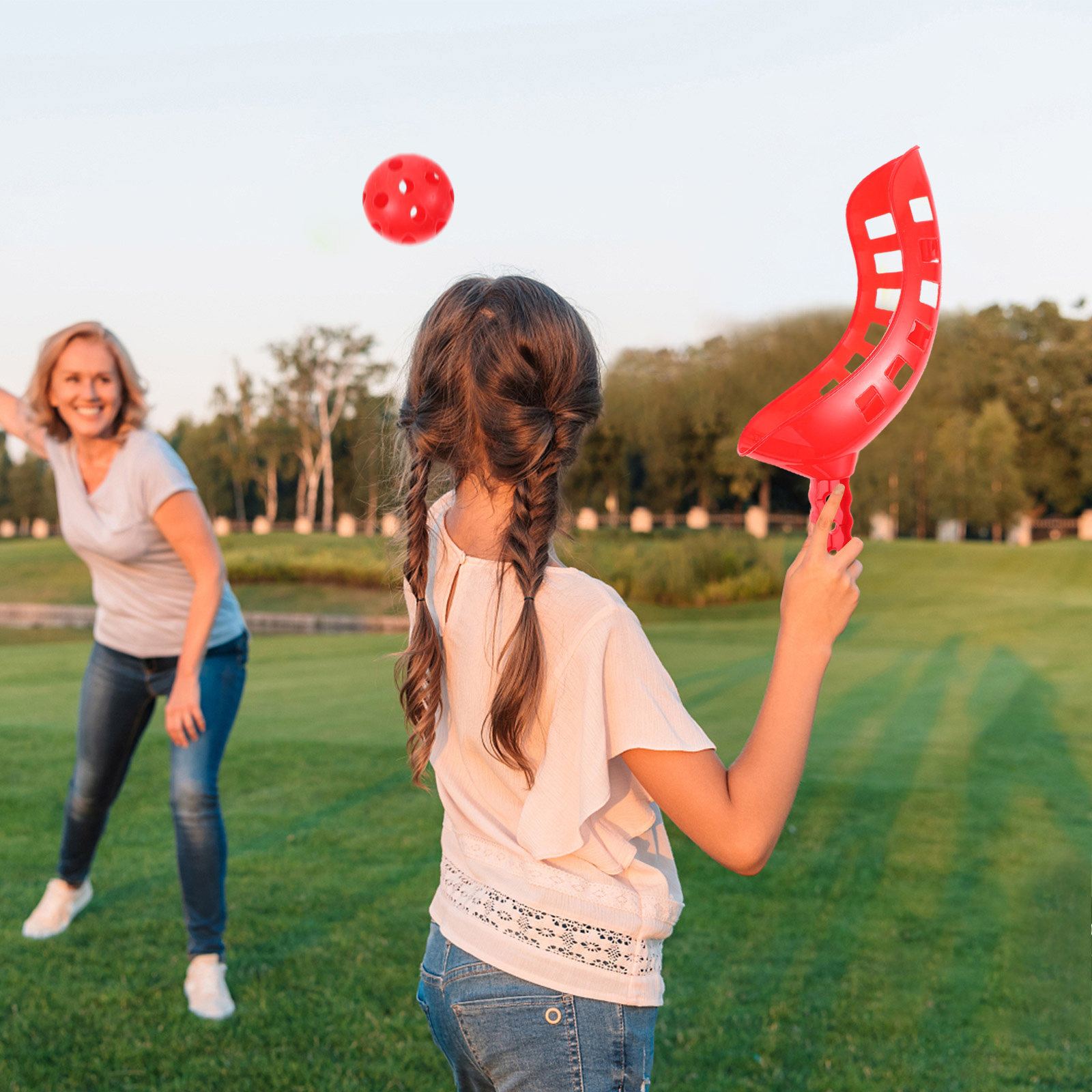 1Set Scoop Ball Catch Game Lau - Kids Outdoor Ball recension och pris