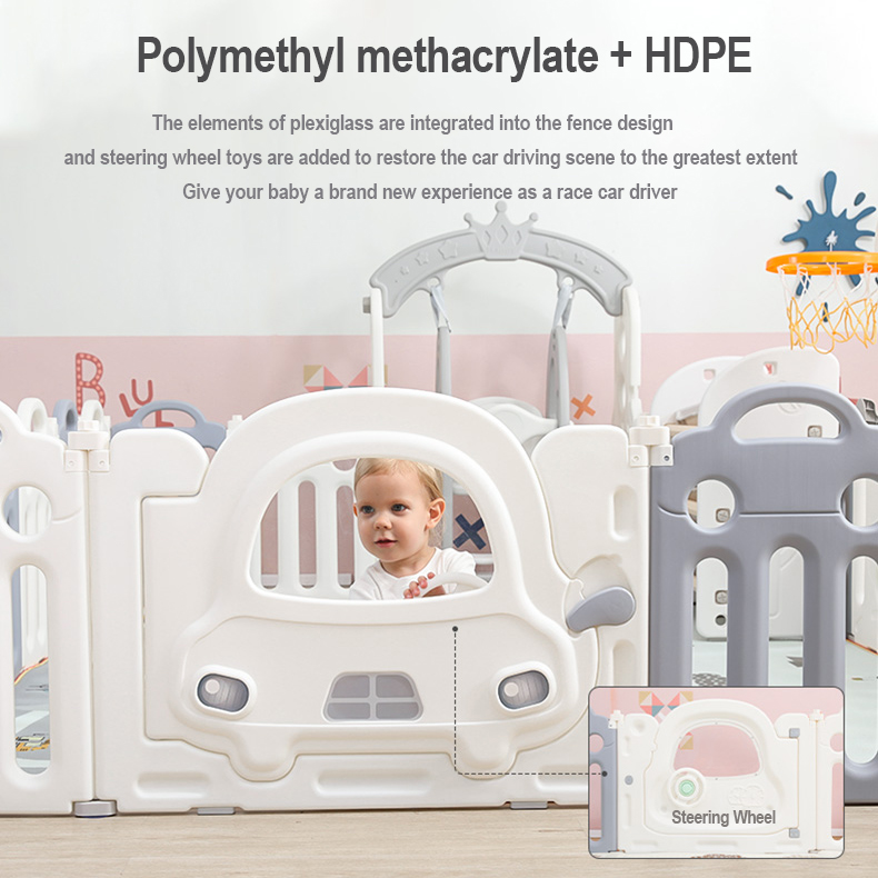 Feiqitoy Plastic Playard Porta - Kids Outdoor Yard Games recension och pris