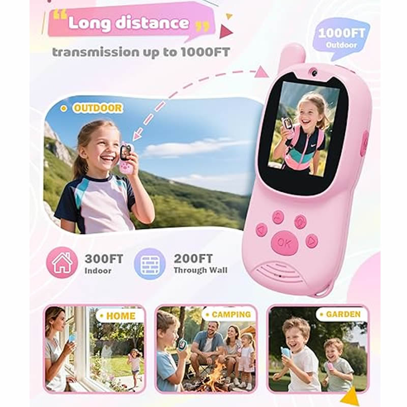 Walkie-Talkie 2-Pack Children' - Kids Outdoor Voices recension och pris