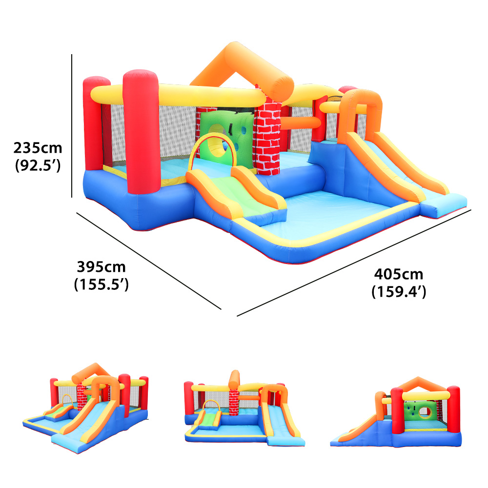 Custom Design NewTime Bouncing - Kids Outdoor Jump House recension och pris