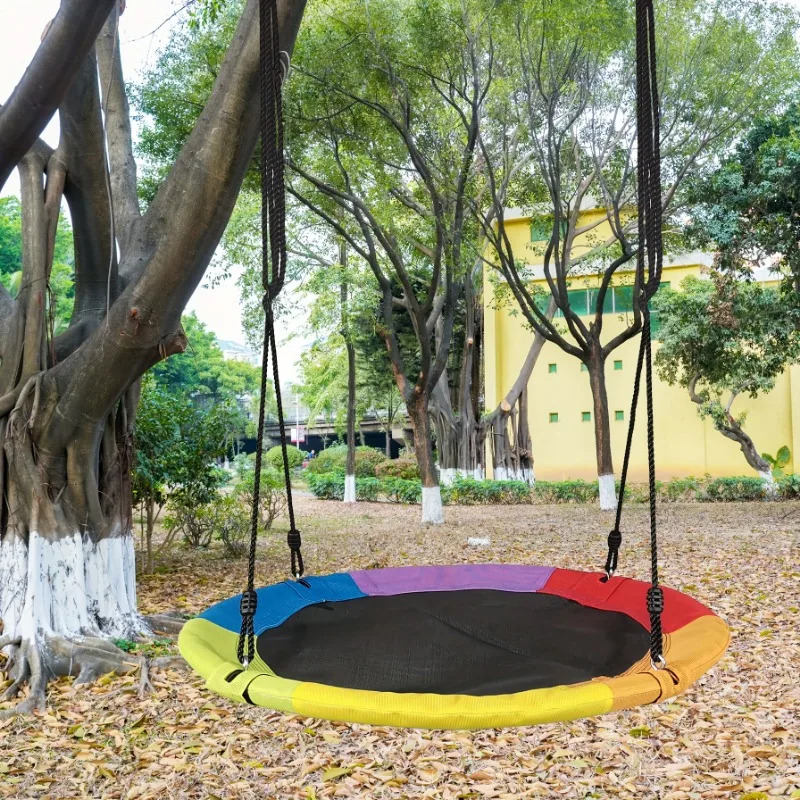Circular Oxford Net Canvas Kid - Kids Outdoor Swing recension och pris