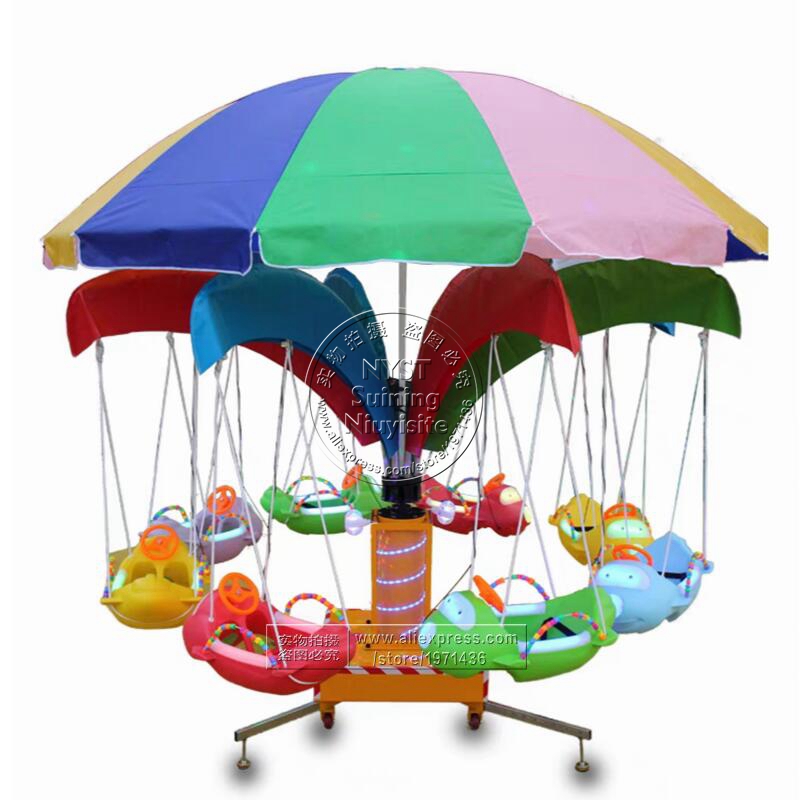 Merry Go Round Umbrella Carous - Kids Outdoor Umbrella Chair recension och pris