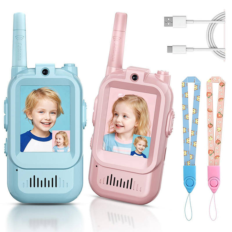 2pcs Video Walkie Talkies For  - Kids Outdoor Voices recension och pris