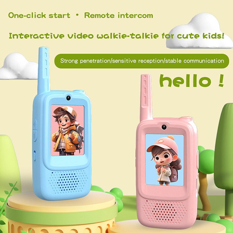 2pcs Video Walkie Talkies For  - Kids Outdoor Voices recension och pris