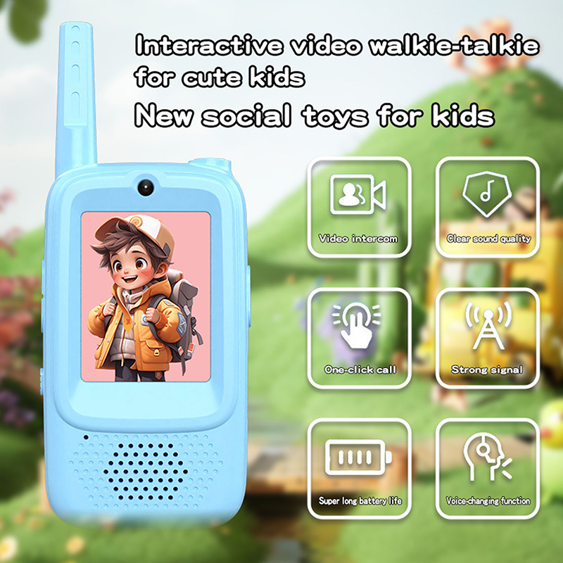 2pcs Video Walkie Talkies For  - Kids Outdoor Voices recension och pris