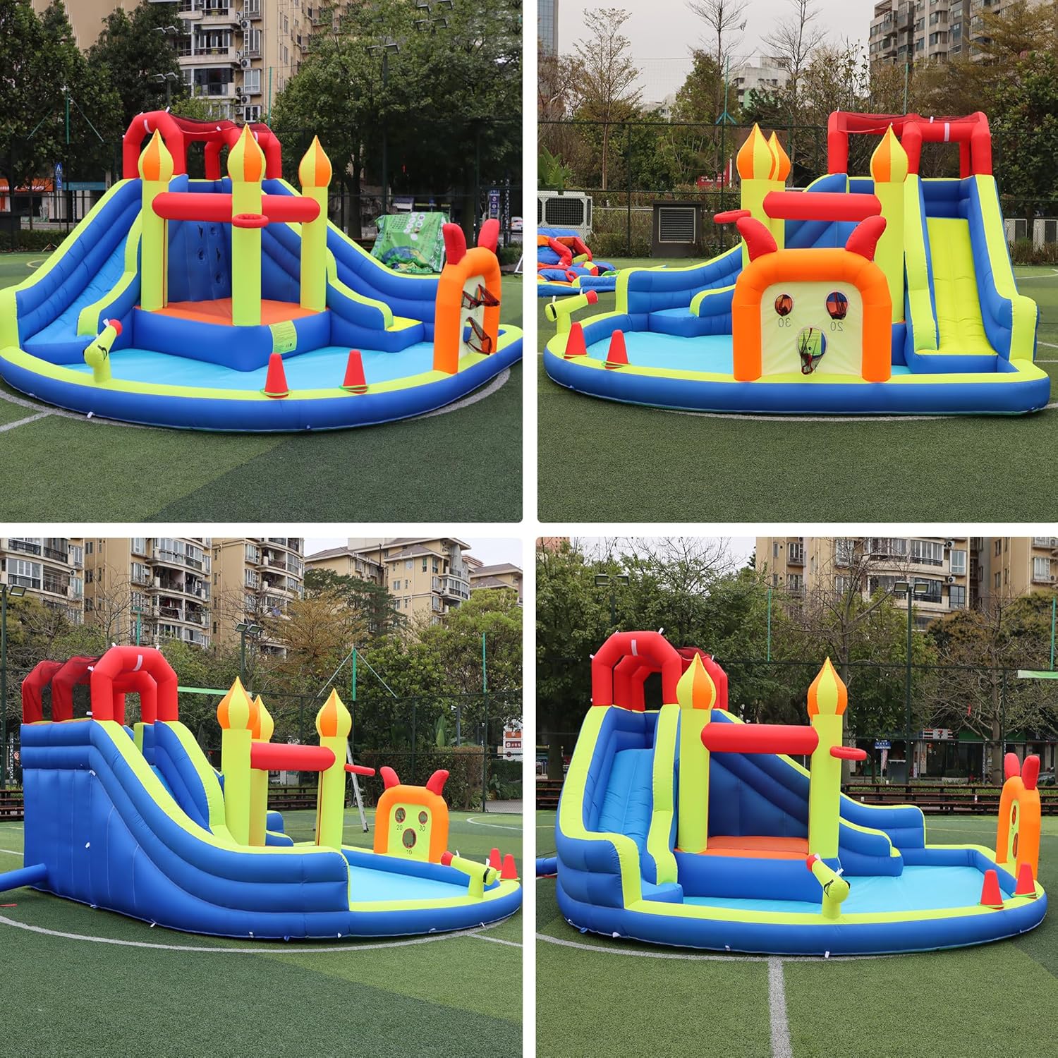 Kids Jumping Castle with Two L - Kids Outdoor Jump House recension och pris
