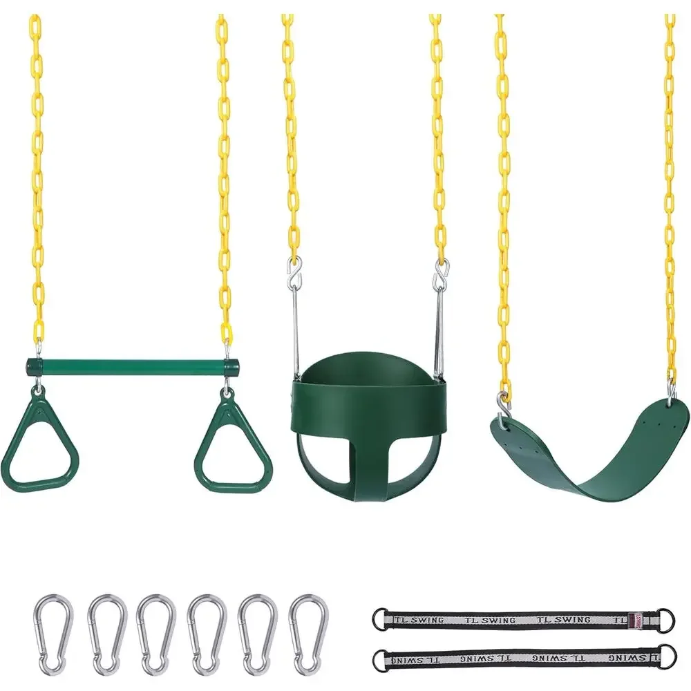 Outdoor Combo Swing Set with R - Kids Outdoor Swing recension och pris
