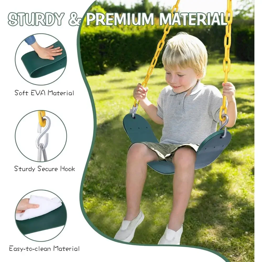 Outdoor Combo Swing Set with R - Kids Outdoor Swing recension och pris
