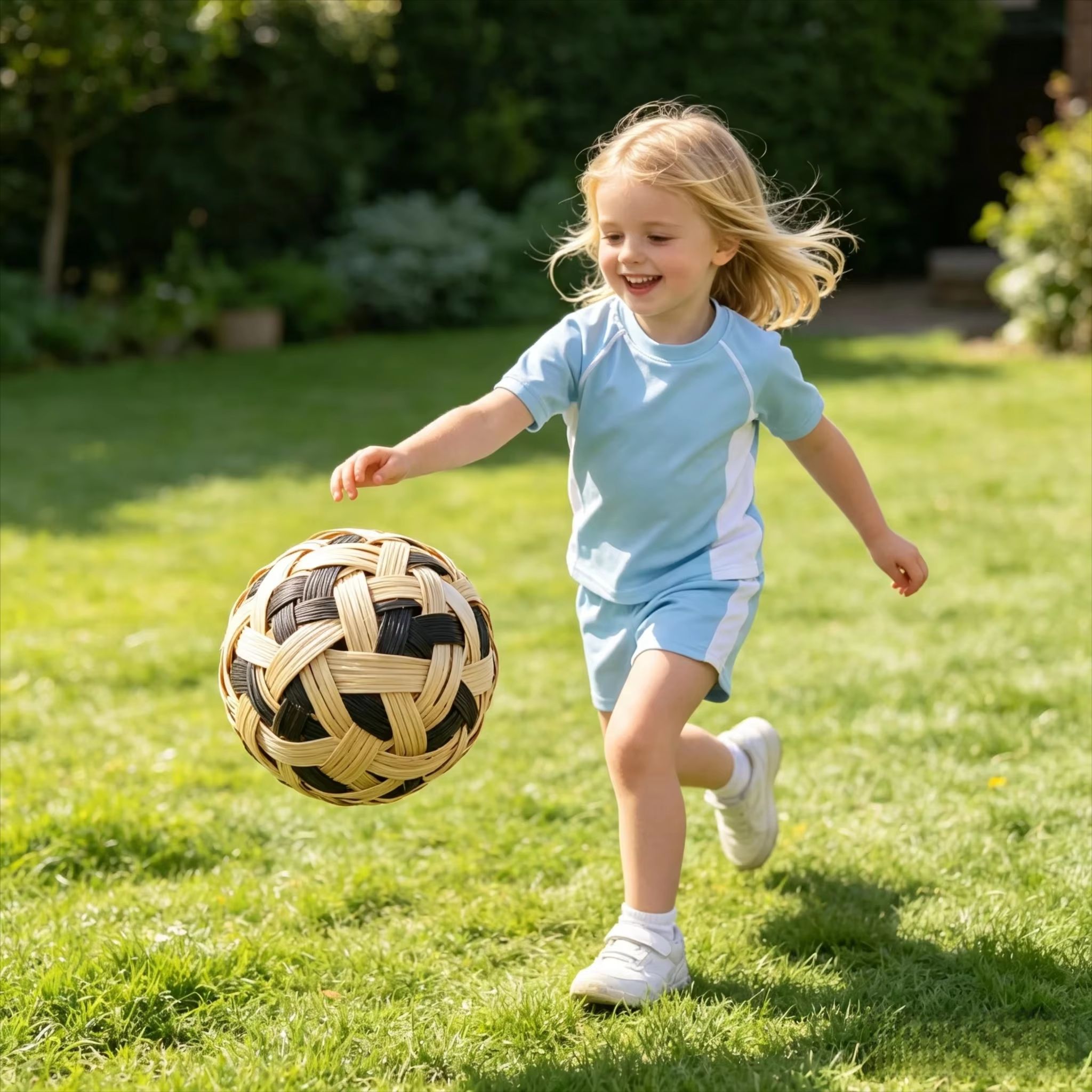 Kids Sepak Takraw Rattan Ball  - Kids Outdoor Ball recension och pris