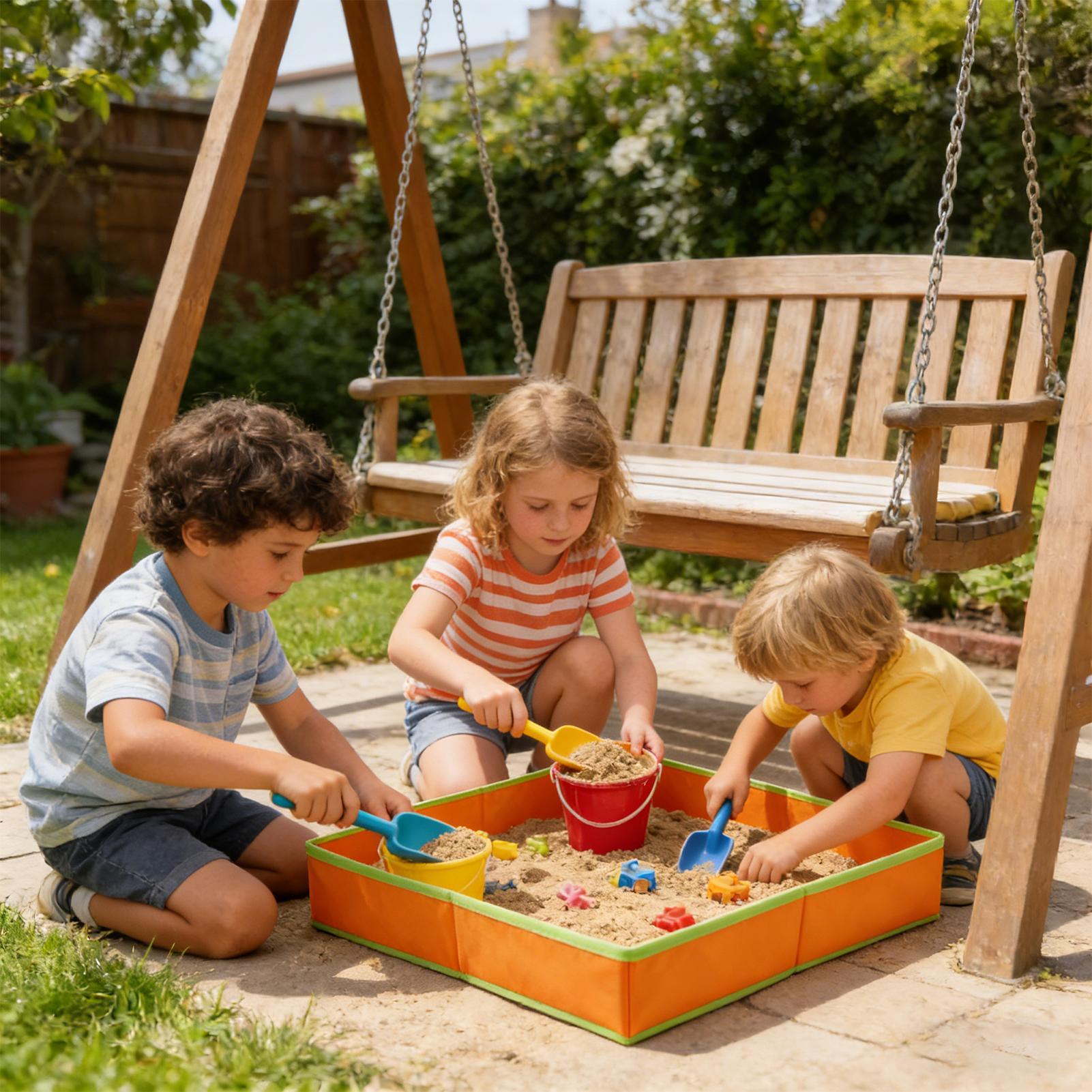 Sand Table for Kids Outdoor Se - Kids Outdoor Table recension och pris