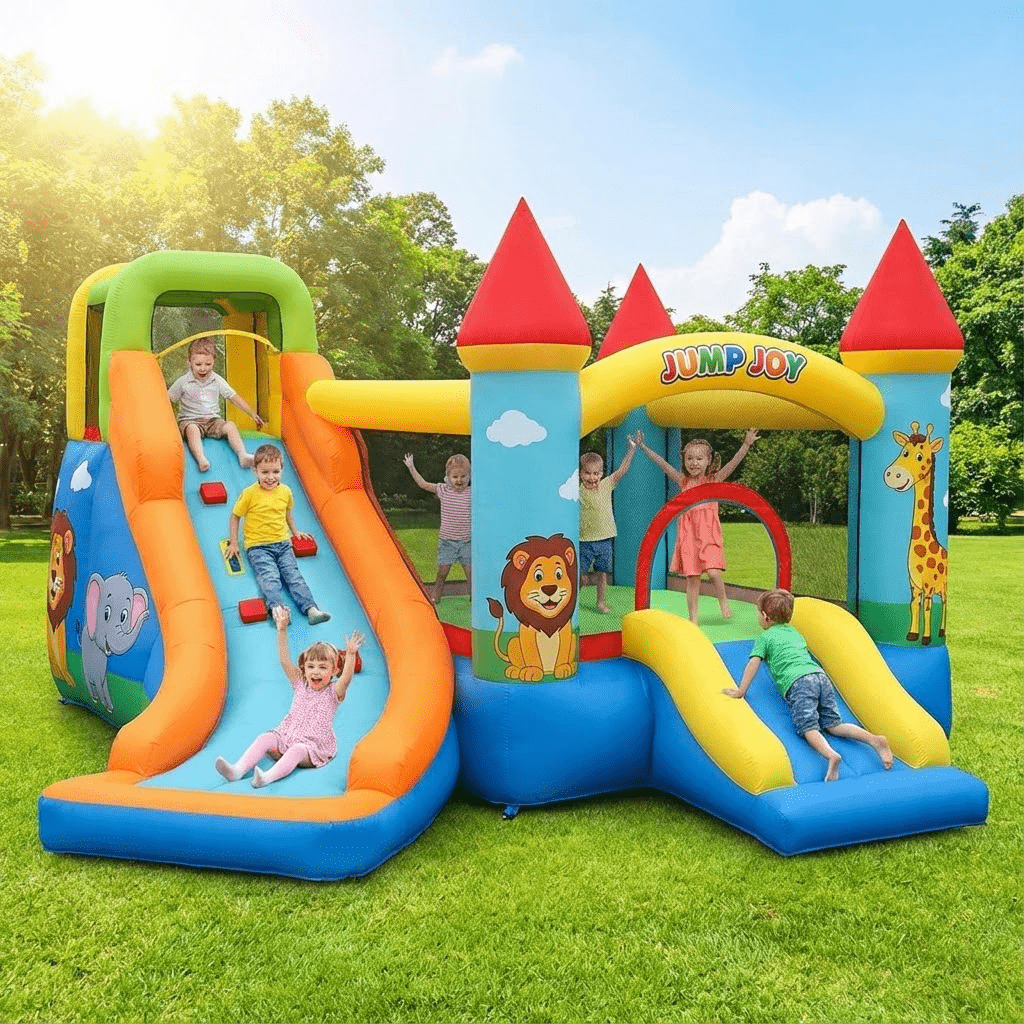 Customized Heavy Duty Commerci - Kids Outdoor Jump House recension och pris