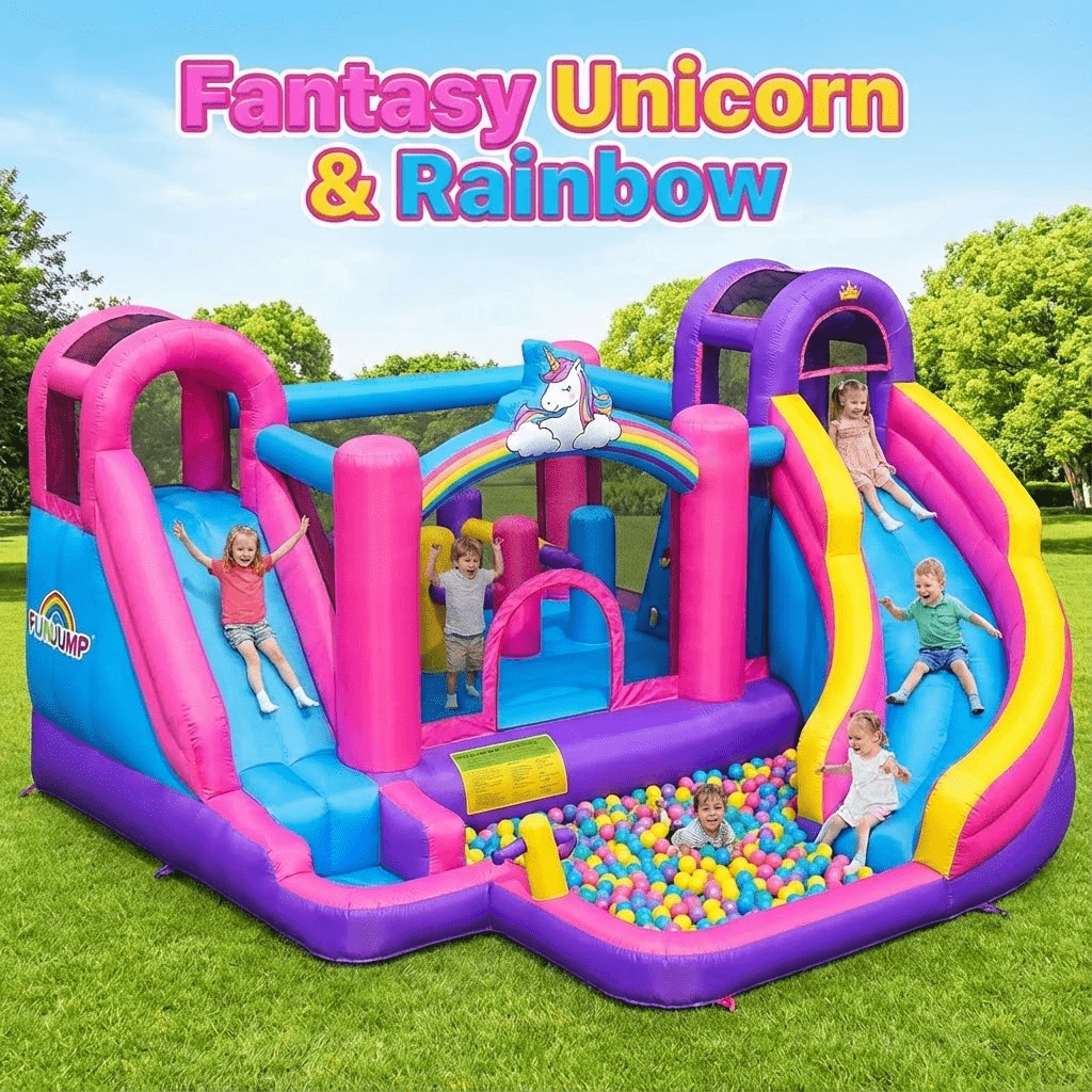 Customized Heavy Duty Commerci - Kids Outdoor Jump House recension och pris