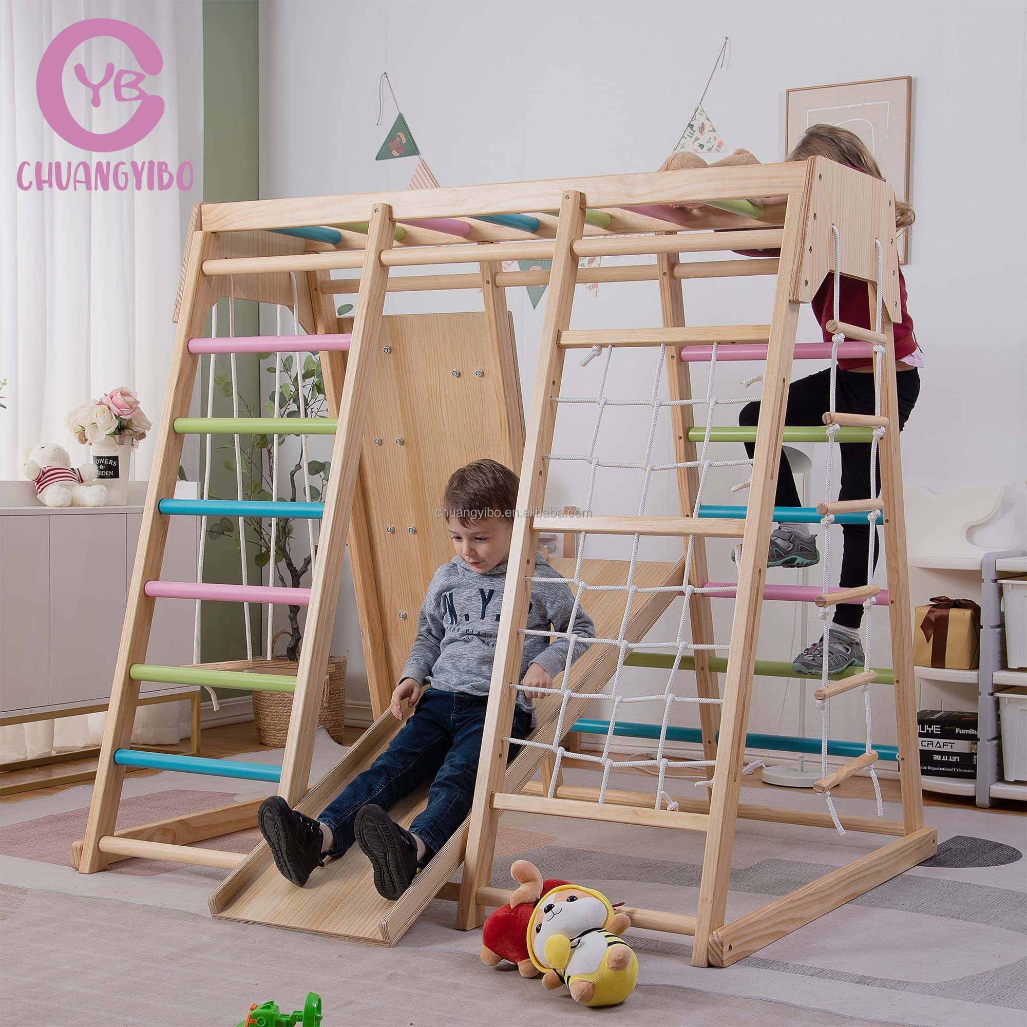Climbing Walls Amusement Park  - Kids Outdoor Swing recension och pris