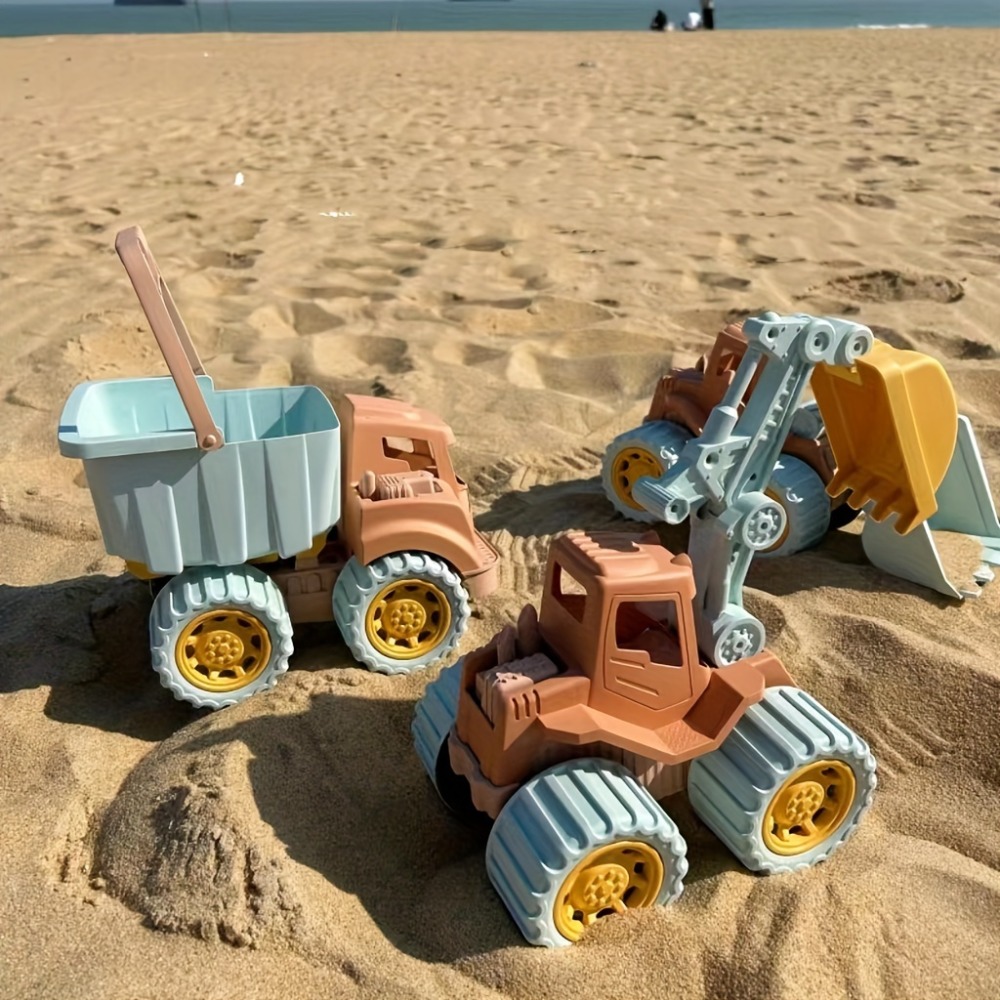 Beach Toys Construction Trucks - Kids Outdoor Water Toys recension och pris