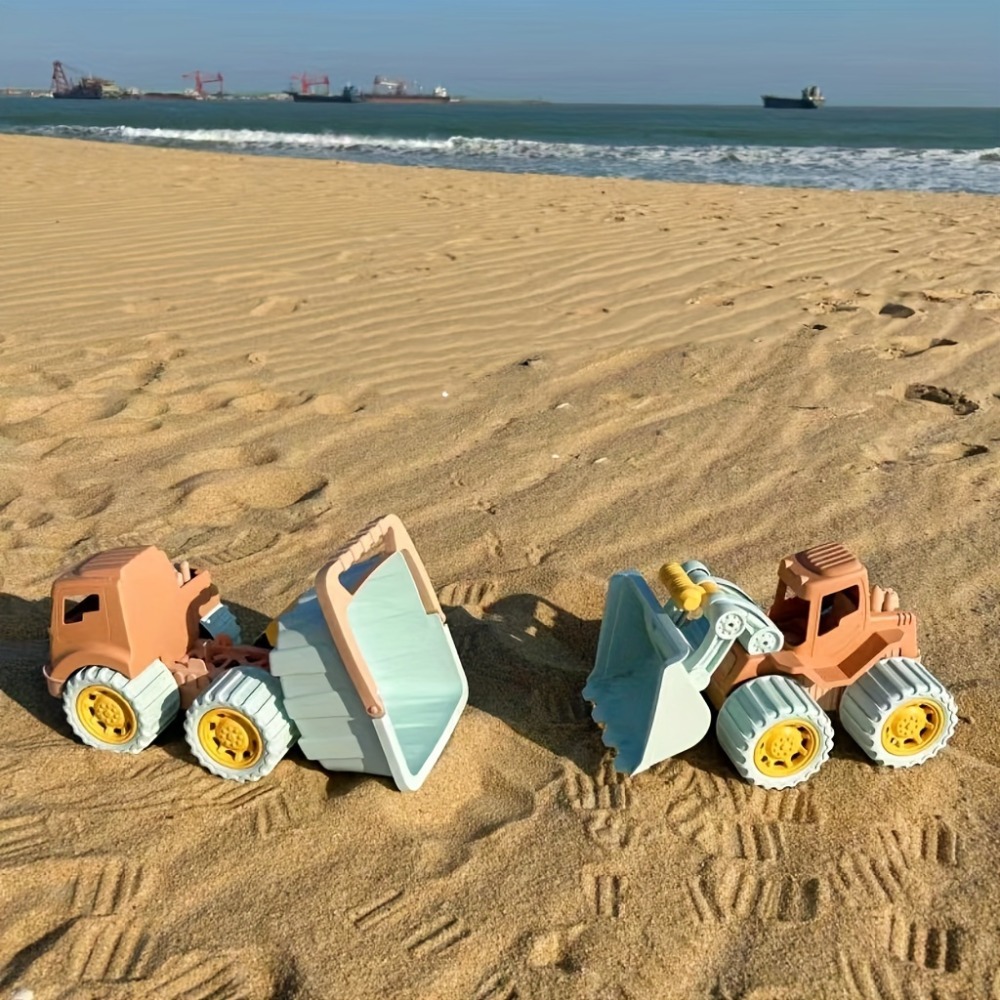 Beach Toys Construction Trucks - Kids Outdoor Water Toys recension och pris