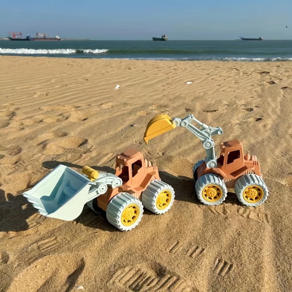 Beach Toys Construction Trucks - Kids Outdoor Water Toys recension och pris