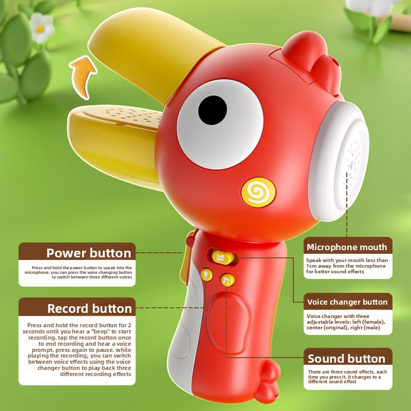 Kids Talking Recording Big Mou - Kids Outdoor Voices recension och pris