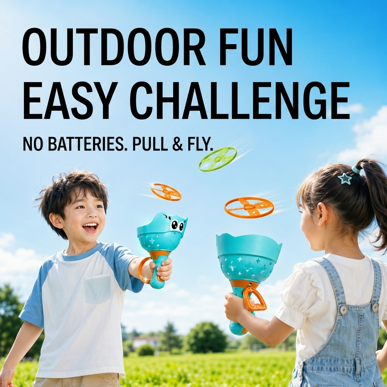 Mquduo Flying Disc Catapult La - Kids Outdoor Yard Games recension och pris