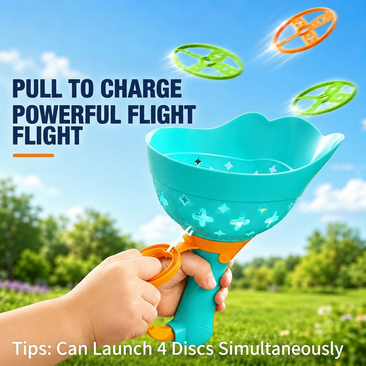 Mquduo Flying Disc Catapult La - Kids Outdoor Yard Games recension och pris