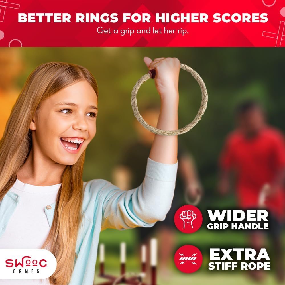 Ring Toss Game All Weather - E - Kids Outdoor Yard Games recension och pris