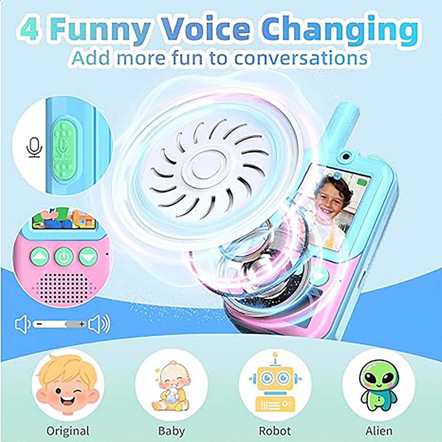Rechargeable Kids Video Walkie - Kids Outdoor Voices recension och pris