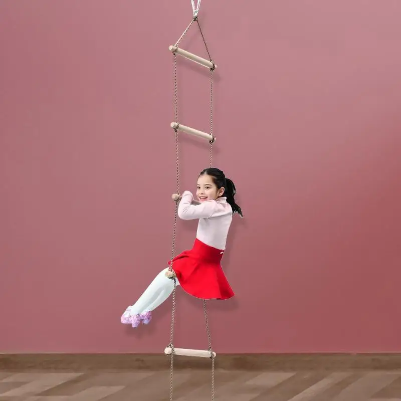 Kids Wooden Ladder Outdoor Act - Kids Outdoor Swing recension och pris