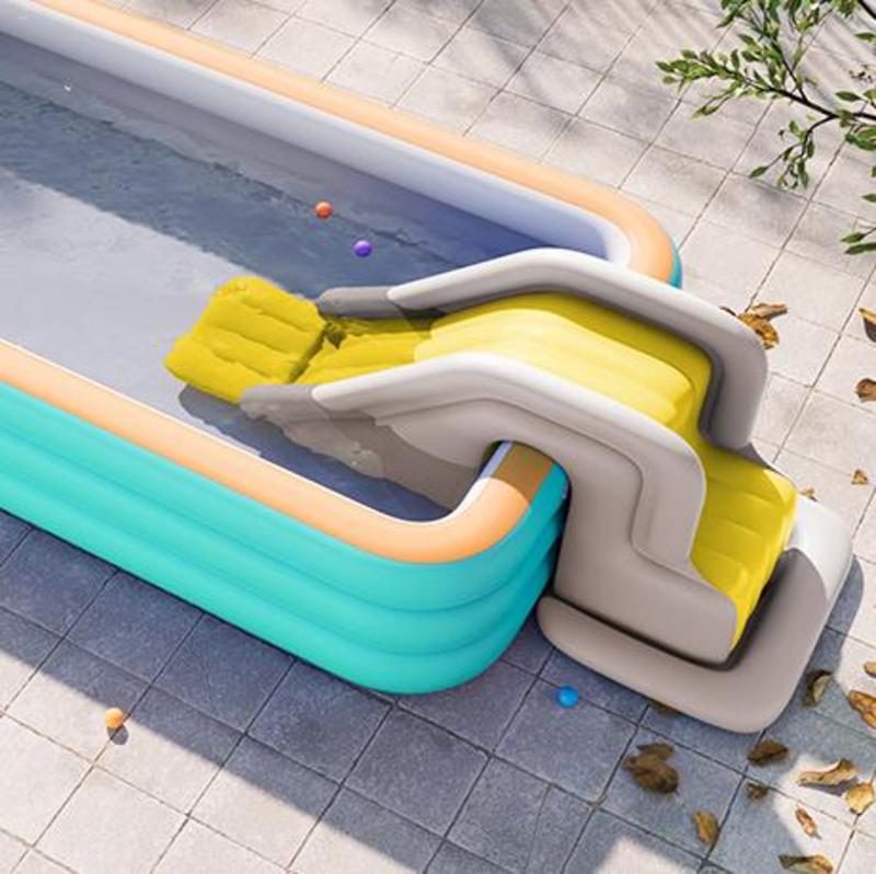 Inflatable Water Slide Kids Sw - Kids Outdoor Water Toys recension och pris