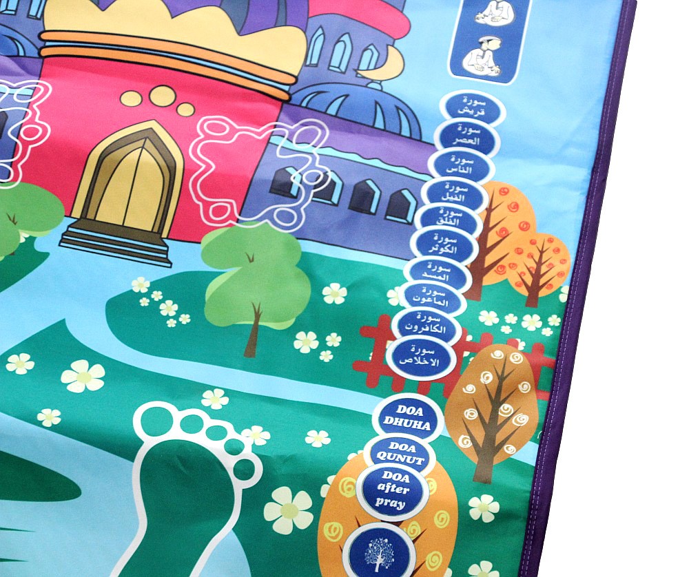 Foldable Sky-Blue Mosque Kids  - Kids Outdoor Voices recension och pris