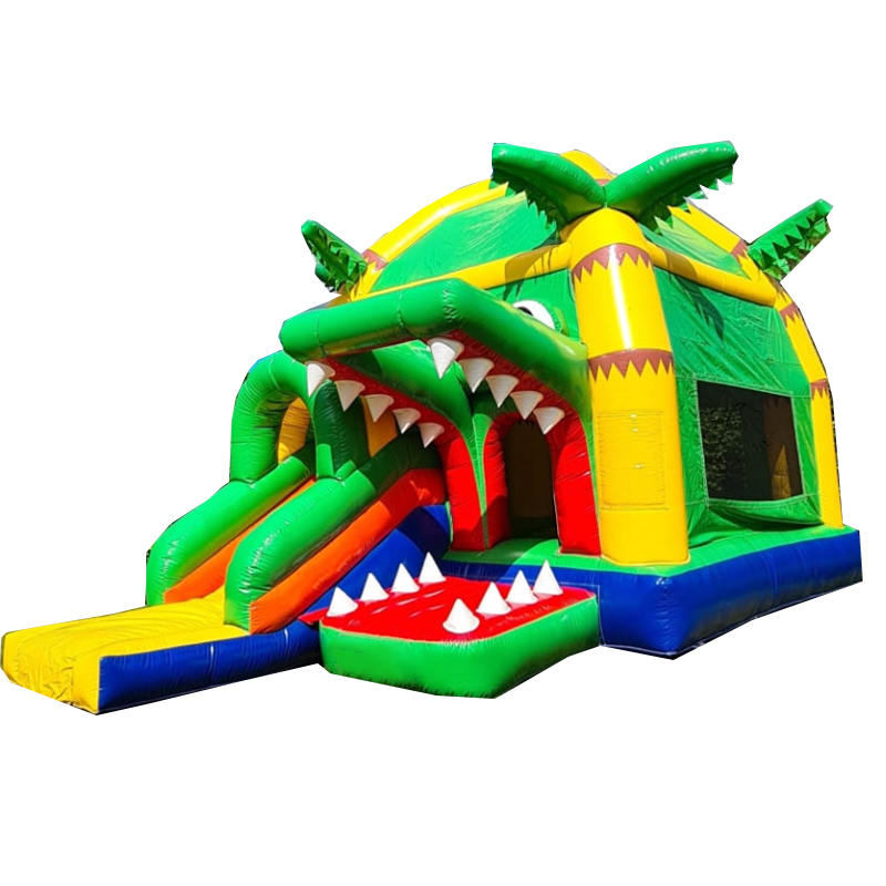 Kids Crocodile Inflatable Boun - Kids Outdoor Jump House recension och pris