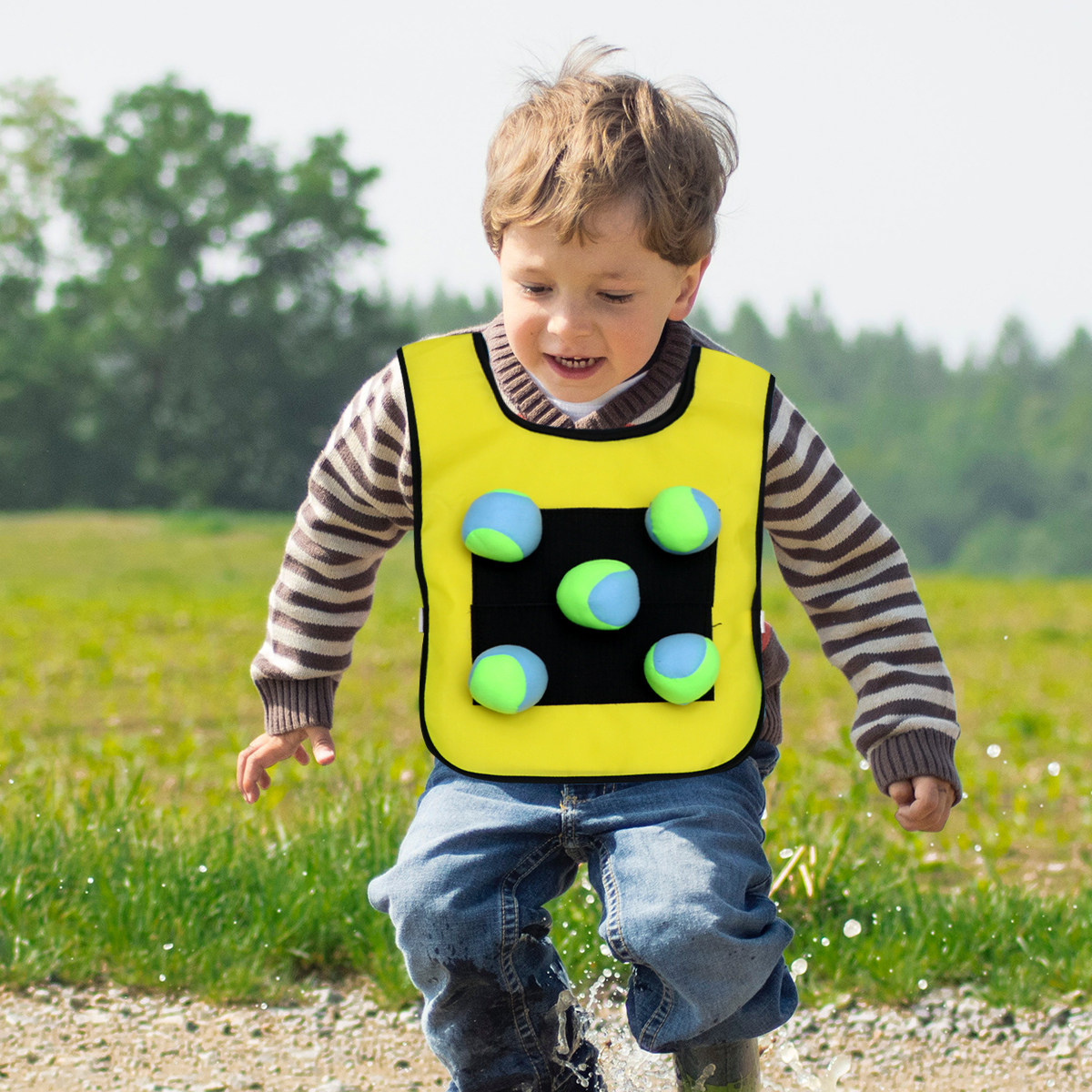 1Set Children Sticky Ball Vest - Kids Outdoor Ball recension och pris