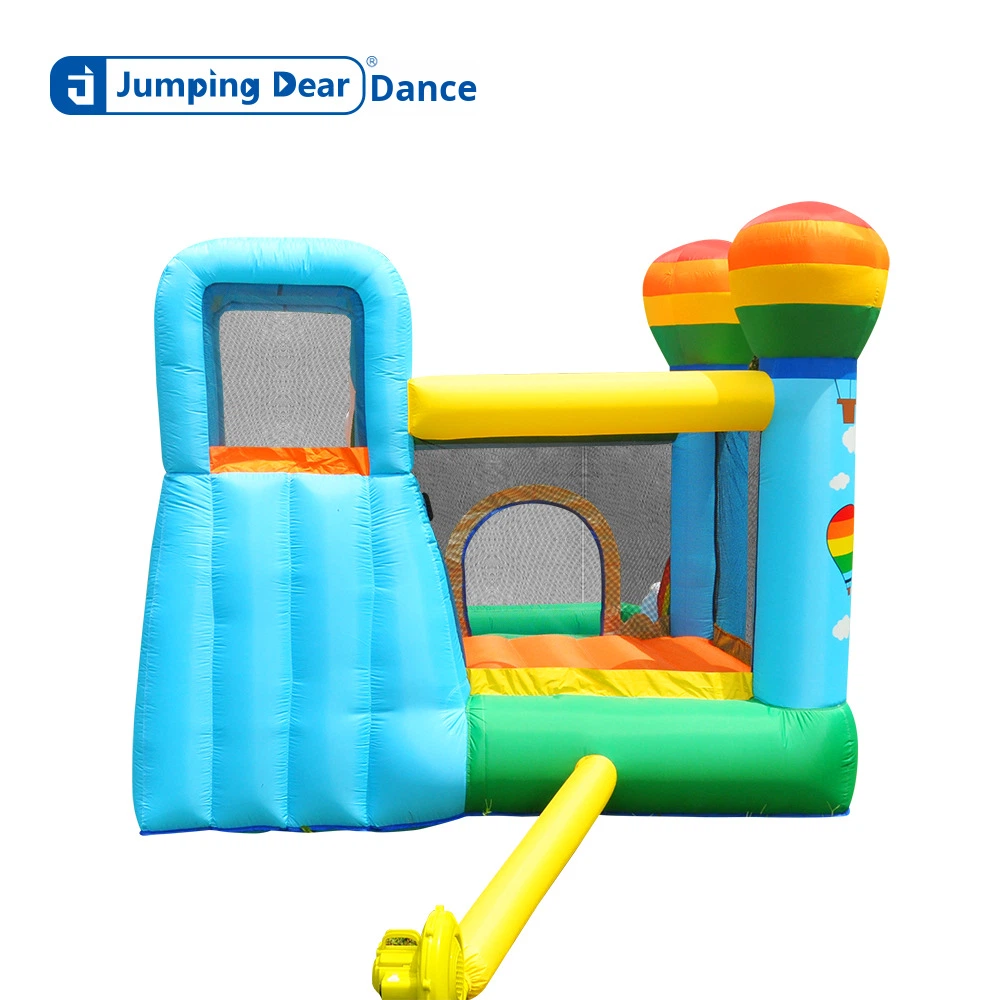 Kids Inflatable Castle with Sl - Kids Outdoor Jump House recension och pris