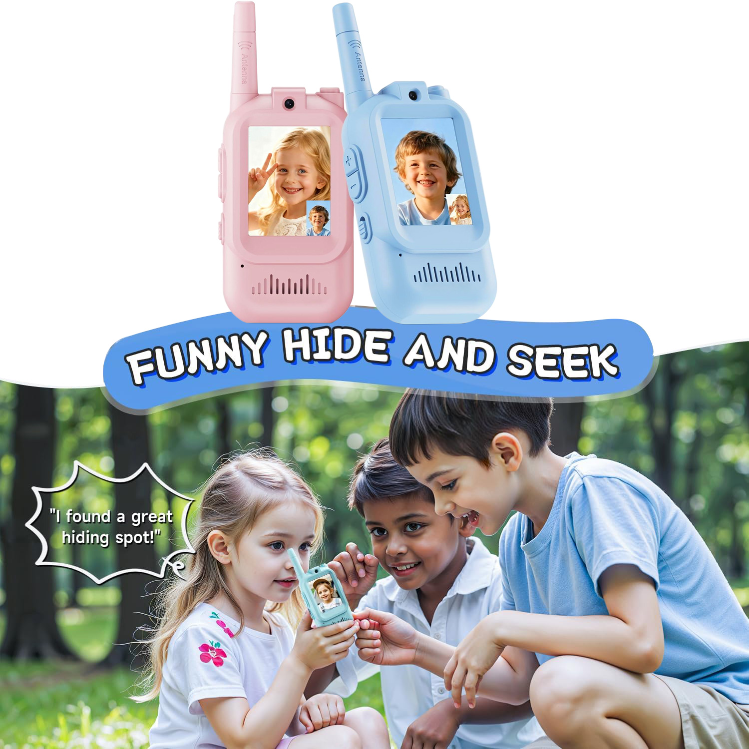 Children's 2-Pack Video Walkie - Kids Outdoor Voices recension och pris