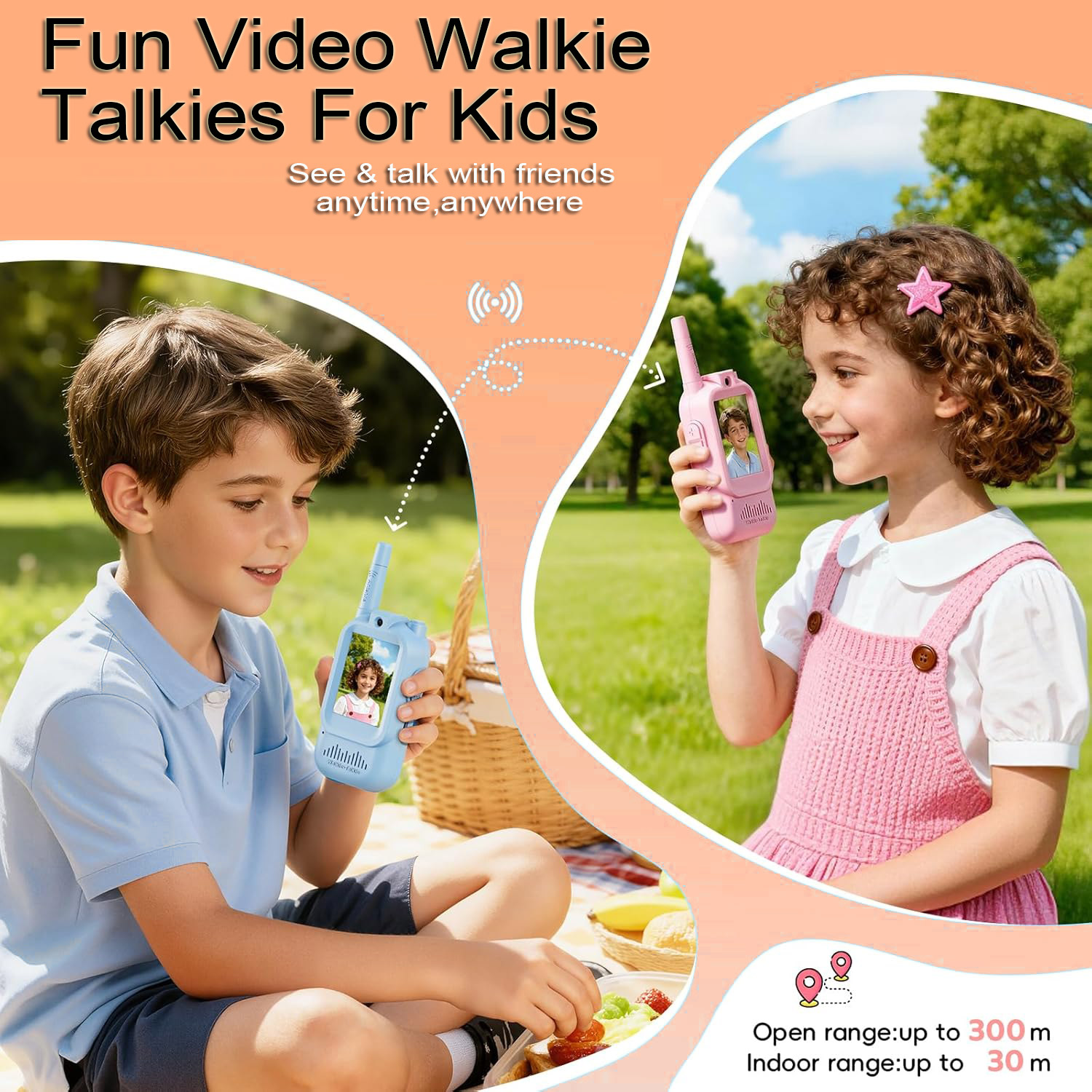 Children's 2-Pack Video Walkie - Kids Outdoor Voices recension och pris