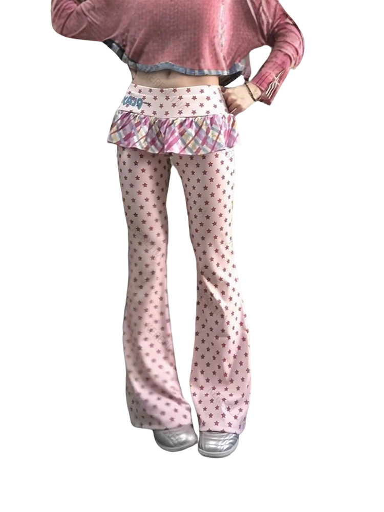 Ladies Cute Star Pattern Micro - Mini Trampoline Spring recension och pris