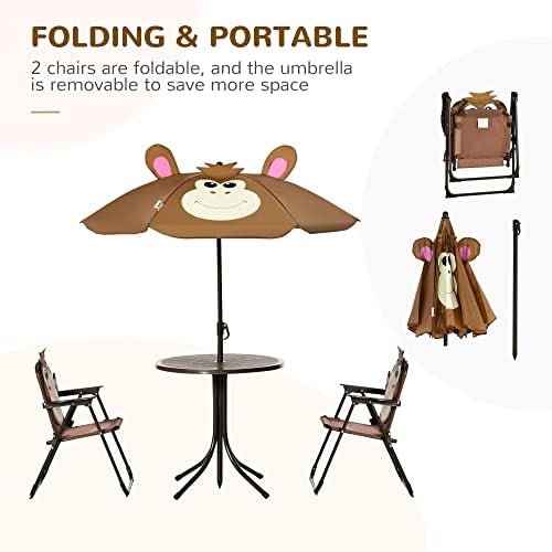 Kids Table and Chair Set Picni - Kids Outdoor Umbrella Chair recension och pris