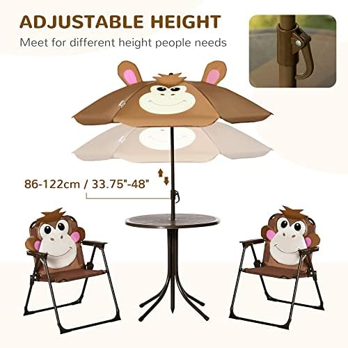 Kids Table and Chair Set Picni - Kids Outdoor Umbrella Chair recension och pris