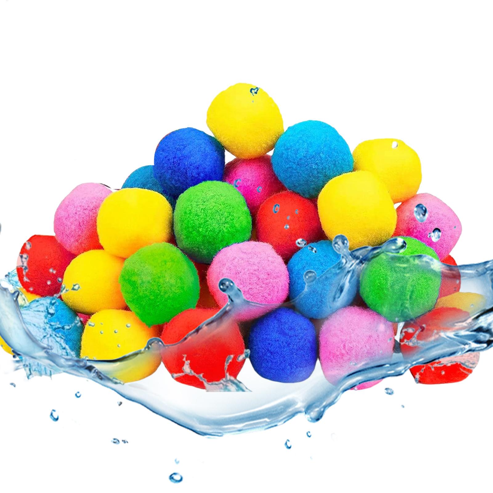 60pcs/set Reusable Water Balls - Kids Outdoor Ball recension och pris