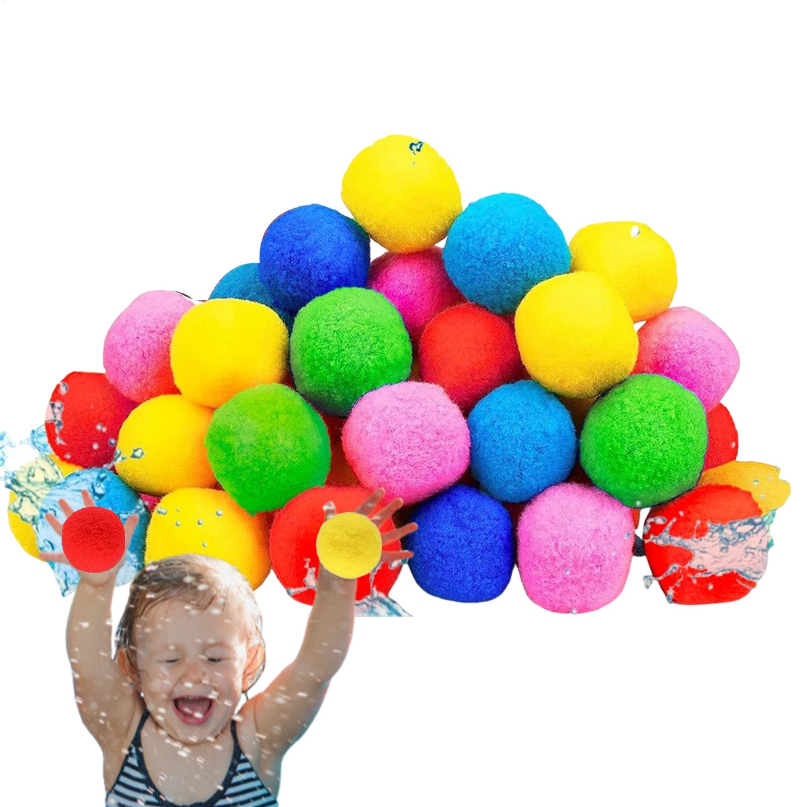 60pcs/set Reusable Water Balls - Kids Outdoor Ball recension och pris