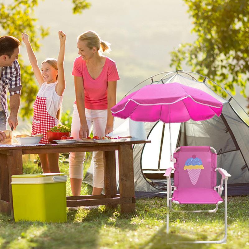 Kids Camping Chair with Outdoo - Kids Outdoor Umbrella Chair recension och pris