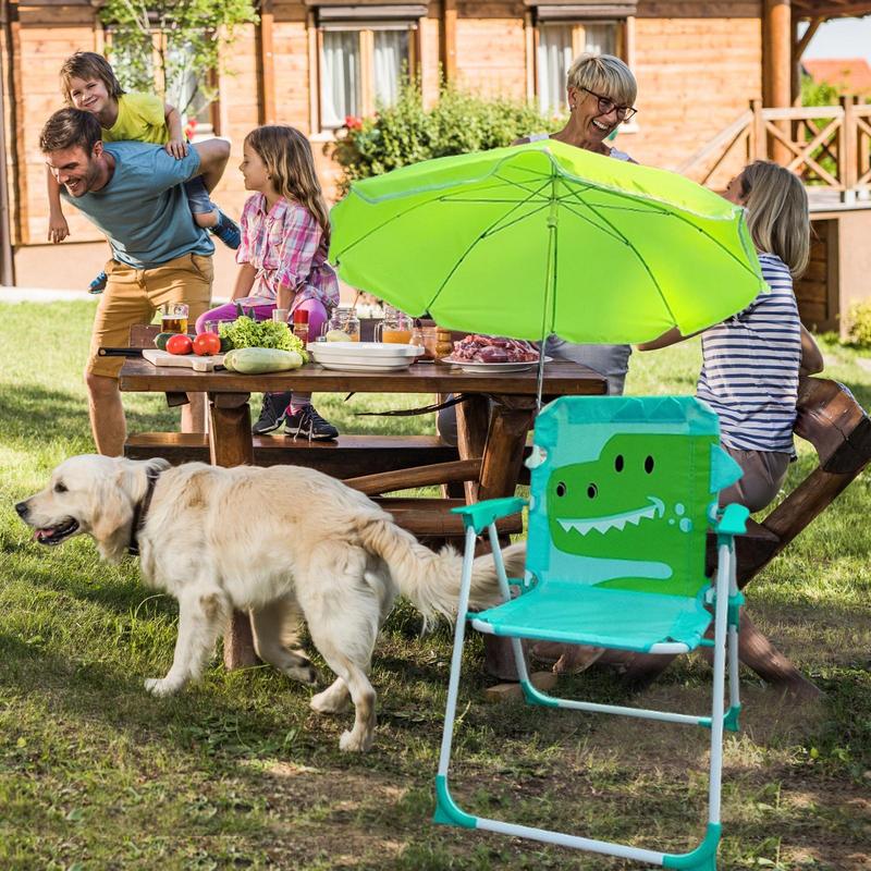 Kids Camping Chair with Outdoo - Kids Outdoor Umbrella Chair recension och pris