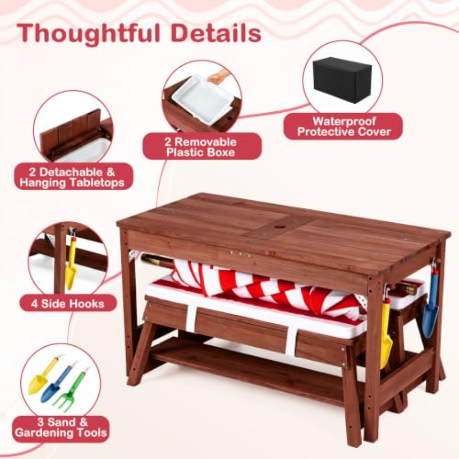 Outdoor kids picnic table for  - Kids Outdoor Table recension och pris